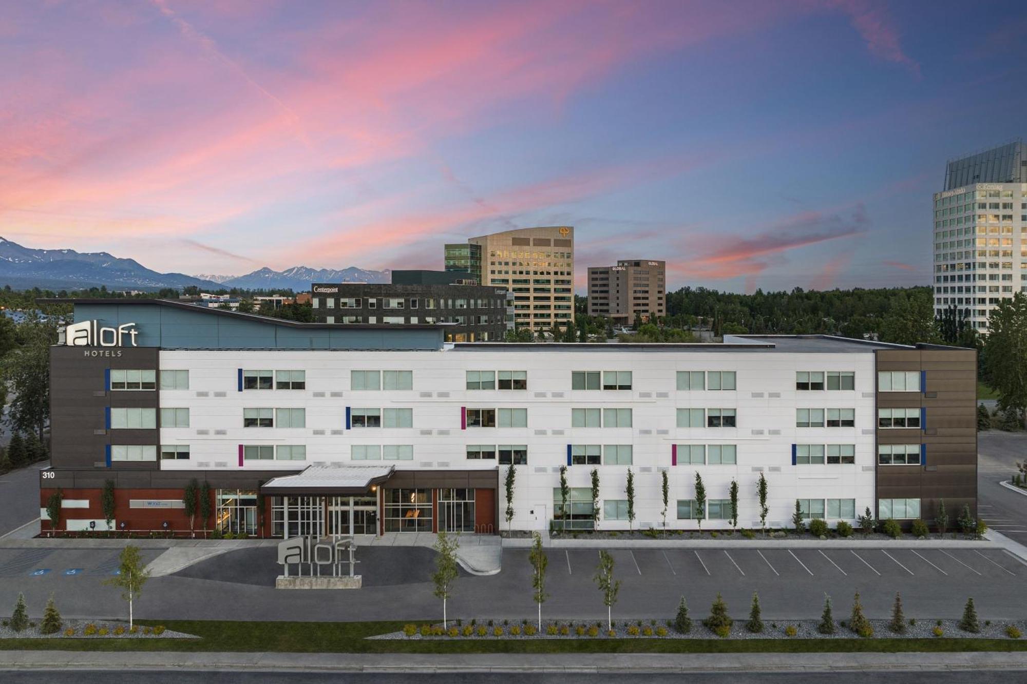 Hotel Aloft Anchorage Exterior foto